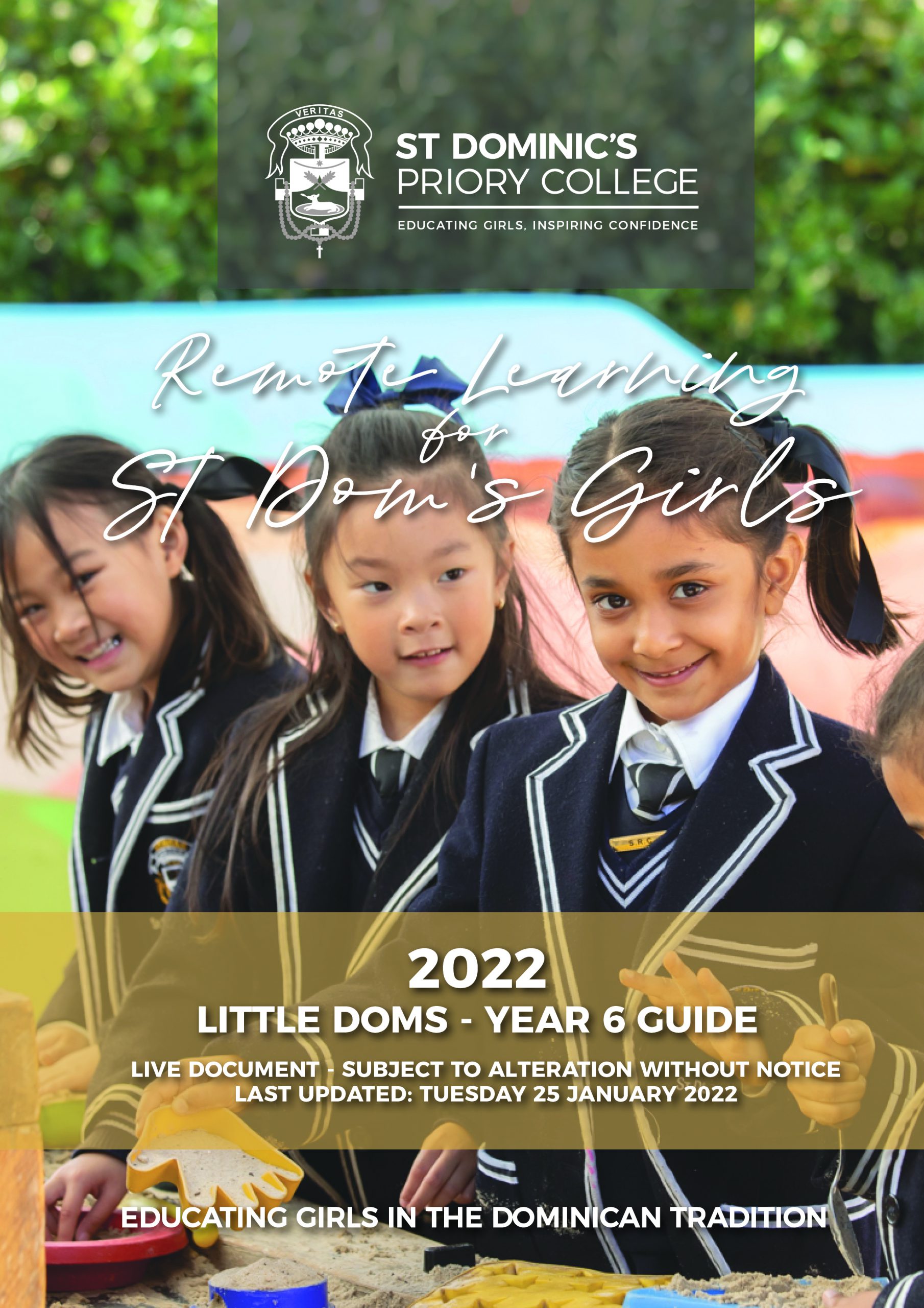 Little Doms to Year 6 Remote Learning Guide